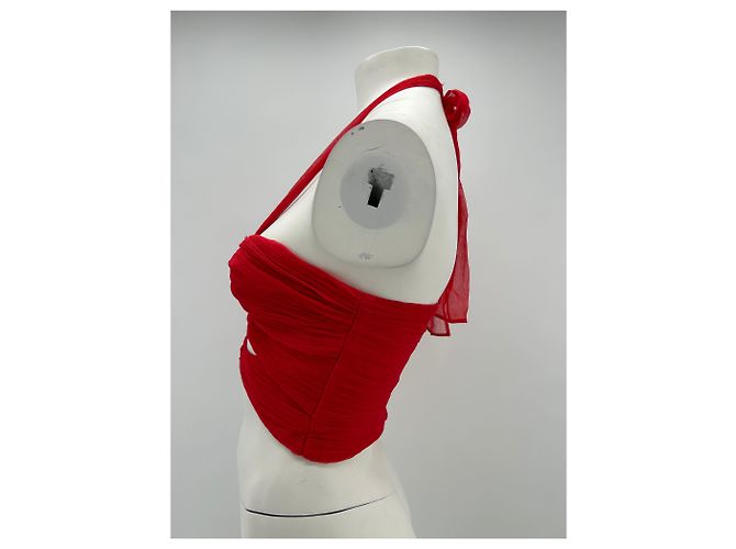Autre Marque Shona Joy tops T.FR 34 Viscosa Roja - vista 4