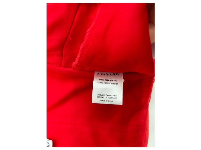 Autre Marque Shona Joy tops T.FR 34 Viscosa Roja - vista 6