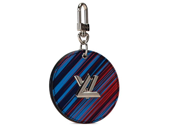 Portachiavi a specchio Epi Twist di Louis Vuitton Multicolore Blu navy - vista 3