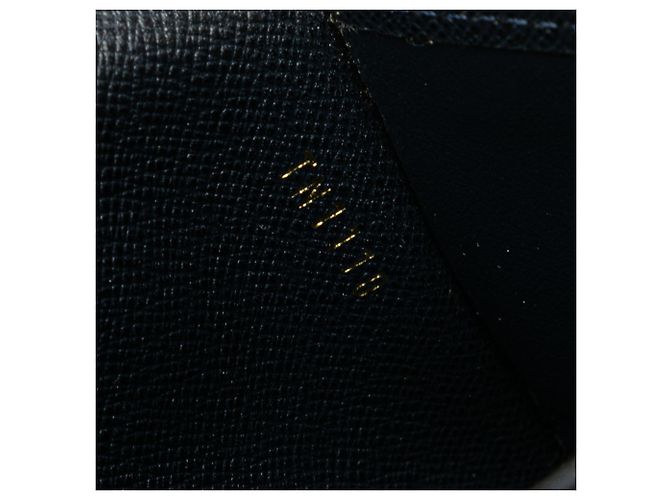 Cartera Larga Sarah Utah de Louis Vuitton Negro Azul marino - vista 11