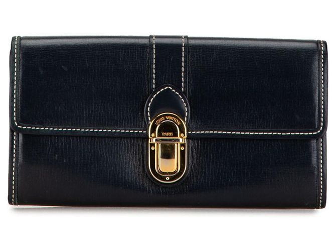 Cartera Larga Sarah Utah de Louis Vuitton Negro Azul marino - vista 2