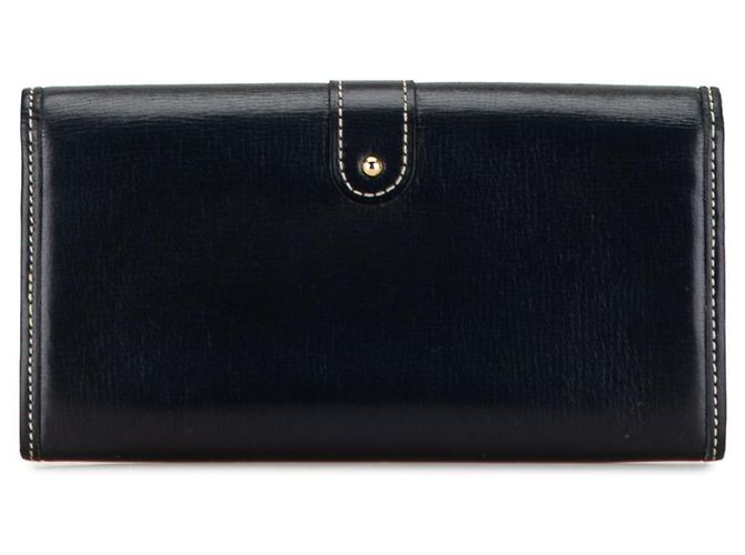 Cartera Larga Sarah Utah de Louis Vuitton Negro Azul marino - vista 4
