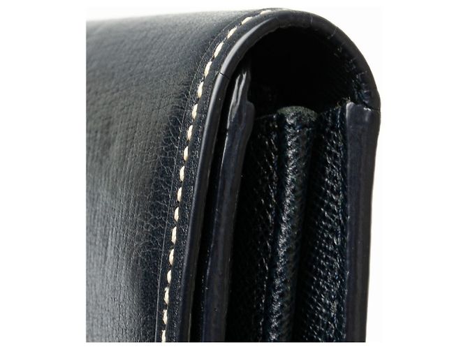 Cartera Larga Sarah Utah de Louis Vuitton Negro Azul marino - vista 6