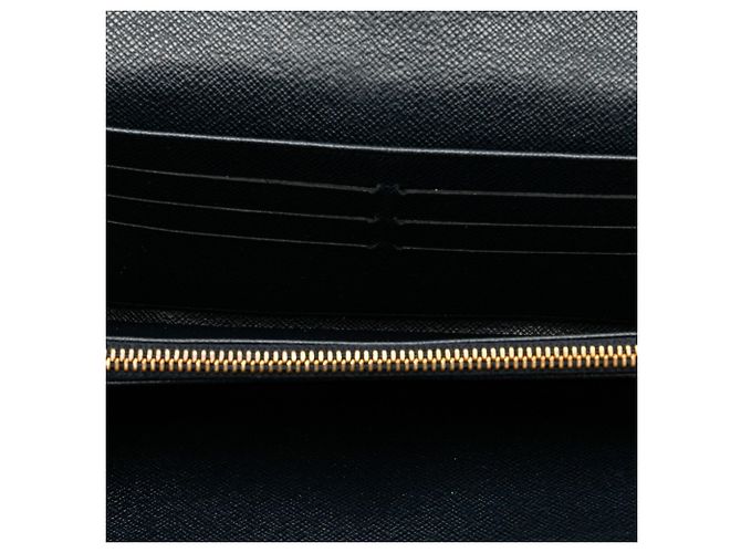 Cartera Larga Sarah Utah de Louis Vuitton Negro Azul marino - vista 7