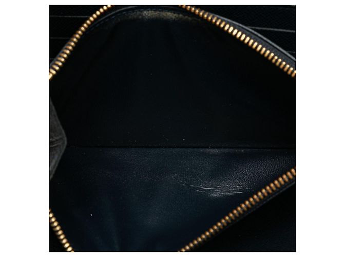 Cartera Larga Sarah Utah de Louis Vuitton Negro Azul marino - vista 9