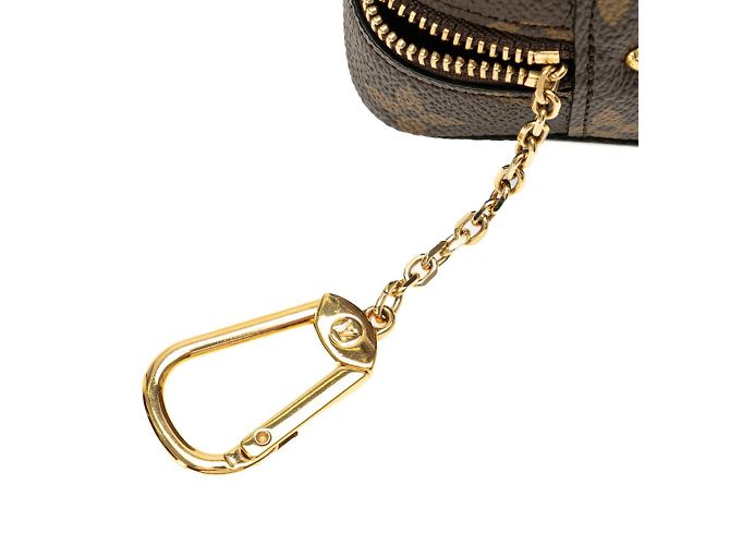 Pochette Cube Porto Monnaie Monogram Louis Vuitton Marrone Multicolore - vista 10