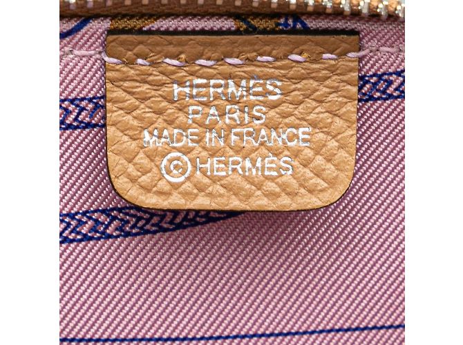 Monedero compacto de seda Azap de Hermès Gris Gris pardo - vista 8