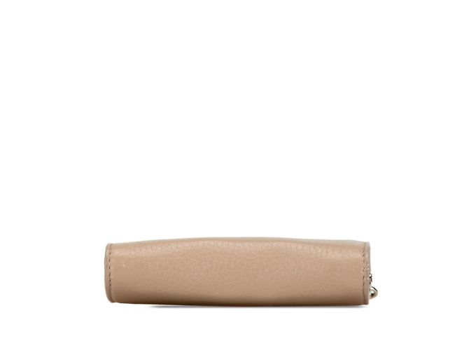 Bulgari Portafoglio a catena Bvlgari in pelle beige greige Grigio - vista 5