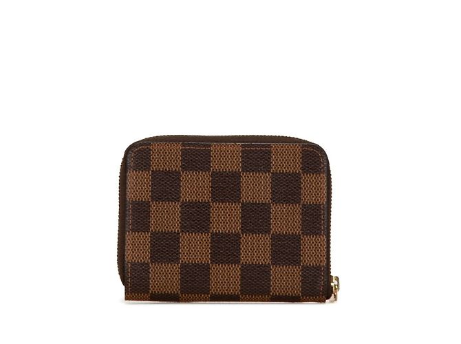 Monedero Zippy Damier Louis Vuitton Castaño Damier ebene - vista 4