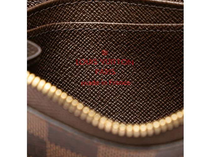 Monedero Zippy Damier Louis Vuitton Castaño Damier ebene - vista 8