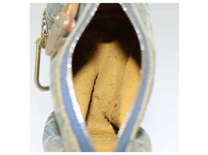 LOUIS VUITTON Pochette Speedy in Denim Monogram Blu M95082 LV Auth 83750 - vista 10