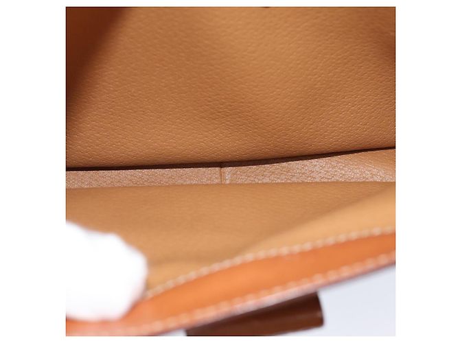 Céline Borsa a mano in tela Macadam CELINE in pelle PVC 2 in 1 marrone oro Auth 86265 D'oro - vista 19