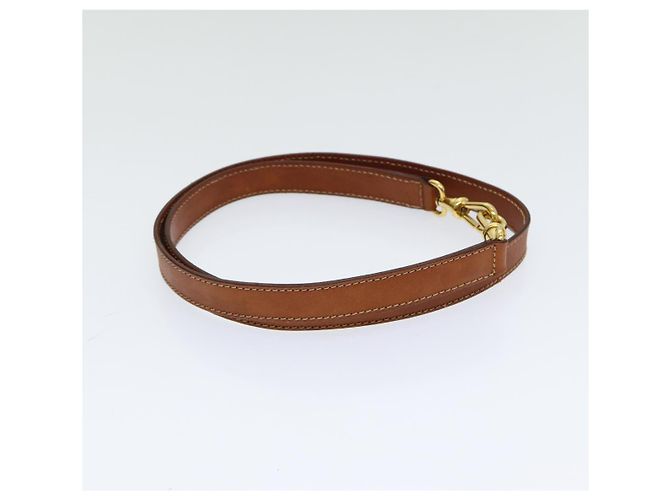 Céline Borsa a mano in tela Macadam CELINE in pelle PVC 2 in 1 marrone oro Auth 86265 D'oro - vista 23