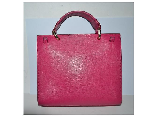 Borsa a mano Furla in pelle fucsia Fuschia - vista 4