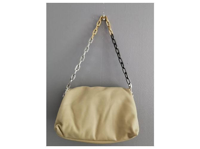 Zadig & Voltaire Rockyssime Tasche hellbeige Lammleder - Ansicht 11