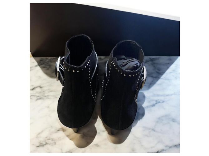 Stivaletti Yves Saint Laurent Nero - vista 4