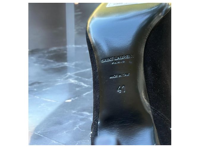 Stivaletti Yves Saint Laurent Nero - vista 7