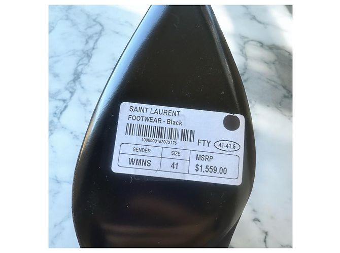 Stivaletti Yves Saint Laurent Nero - vista 8