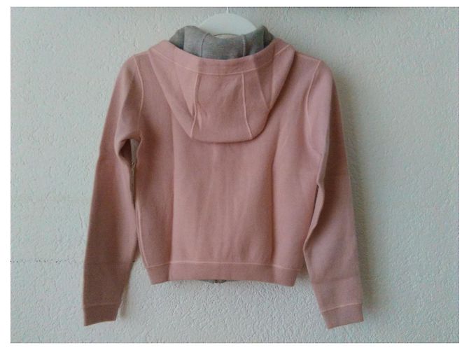 PRADA MAGLIONE IN CACHEMIRE & COTONE. Rosa - vista 3