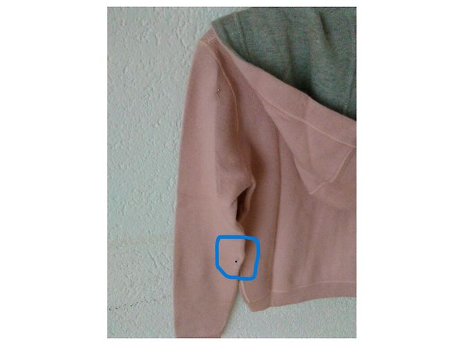 PRADA MAGLIONE IN CACHEMIRE & COTONE. Rosa - vista 7