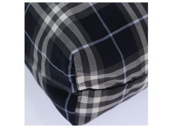 Burberry Nova Check Blue Label Zugbeutel aus Nylon in Marineblau, authentisch ti1925 - Ansicht 14