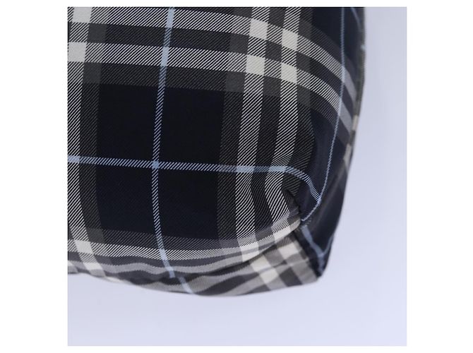 Burberry Nova Check Blue Label Zugbeutel aus Nylon in Marineblau, authentisch ti1925 - Ansicht 15