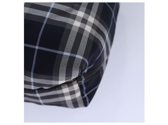 Burberry Nova Check Blue Label Zugbeutel aus Nylon in Marineblau, authentisch ti1925 - Ansicht 8