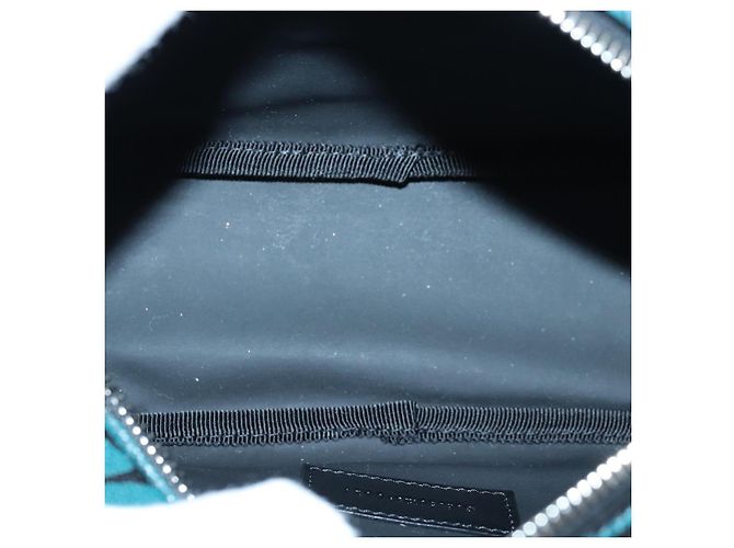 Pochette in PVC verde Auth ac3173 SAINT LAURENT - vista 10