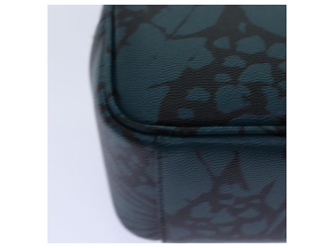 Pochette in PVC verde Auth ac3173 SAINT LAURENT - vista 15