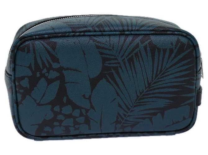 Pochette in PVC verde Auth ac3173 SAINT LAURENT - vista 2