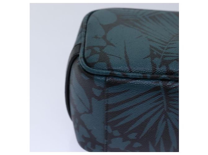 Pochette in PVC verde Auth ac3173 SAINT LAURENT - vista 7