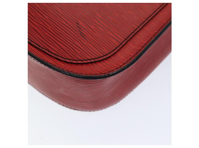 Saint-Cloud LOUIS VUITTON Epi Saint Cloud GM Borsa a Spalla Rossa M52197 LV Auth 85907 Rosso - vista 16