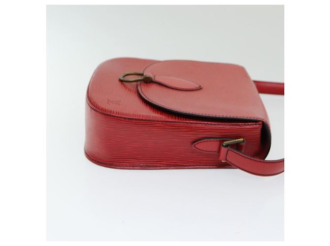 Saint-Cloud LOUIS VUITTON Epi Saint Cloud GM Borsa a Spalla Rossa M52197 LV Auth 85907 Rosso - vista 3