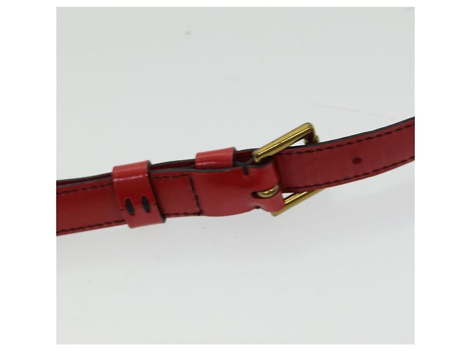 Saint-Cloud LOUIS VUITTON Epi Saint Cloud GM Borsa a Spalla Rossa M52197 LV Auth 85907 Rosso - vista 8