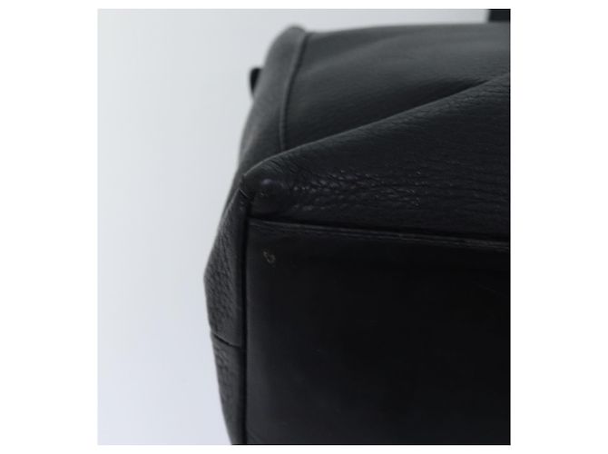 Autre Marque Borsa a Spalla Burberrys in Pelle Argento Nero Auth 85895 - vista 15