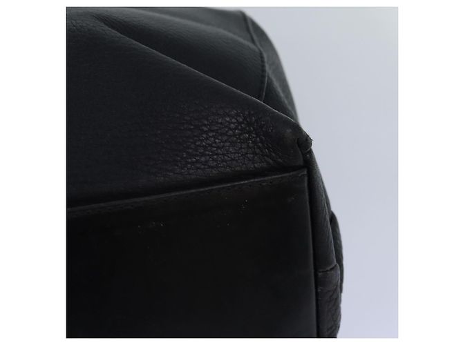 Autre Marque Borsa a Spalla Burberrys in Pelle Argento Nero Auth 85895 - vista 16