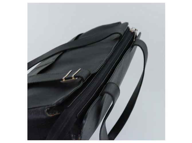 Autre Marque Borsa a Spalla Burberrys in Pelle Argento Nero Auth 85895 - vista 6