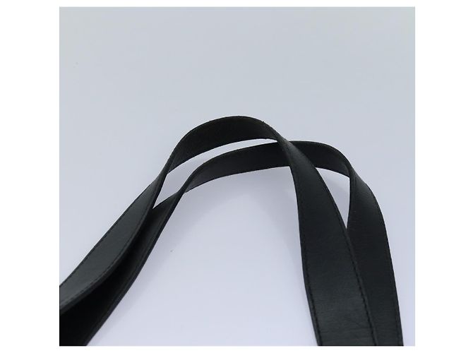 Autre Marque Borsa a Spalla Burberrys in Pelle Argento Nero Auth 85895 - vista 8
