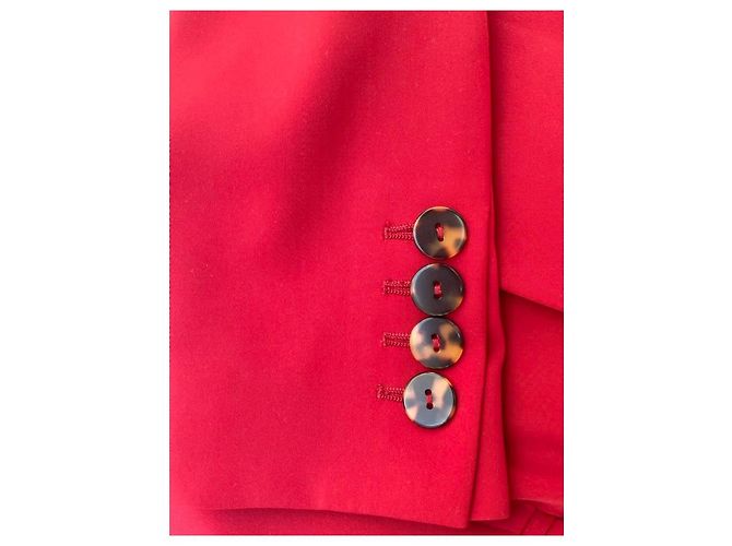Blazer rojo a medida JEAN PAUL GAULTIER Roja - vista 12