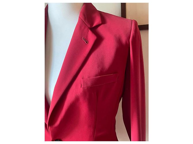 Blazer rojo a medida JEAN PAUL GAULTIER Roja - vista 3