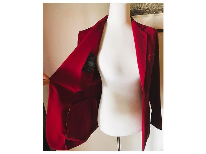 Blazer rojo a medida JEAN PAUL GAULTIER Roja - vista 6