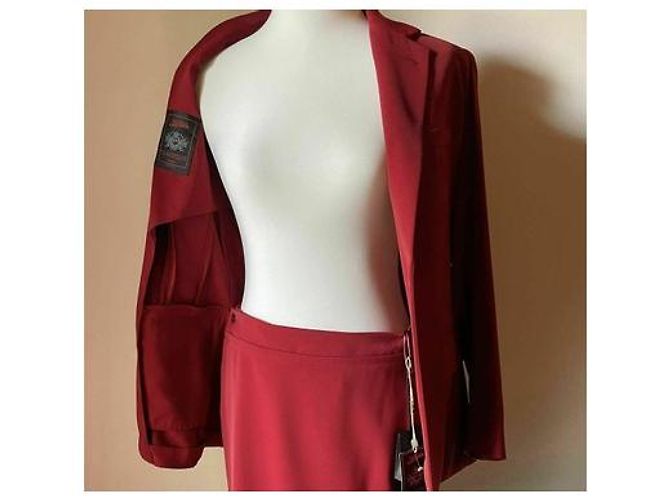 Blazer rojo a medida JEAN PAUL GAULTIER Roja - vista 8