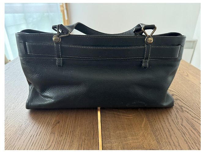 Borsa in pelle nera Christian Dior Collection Jean Pocket Nero - vista 3