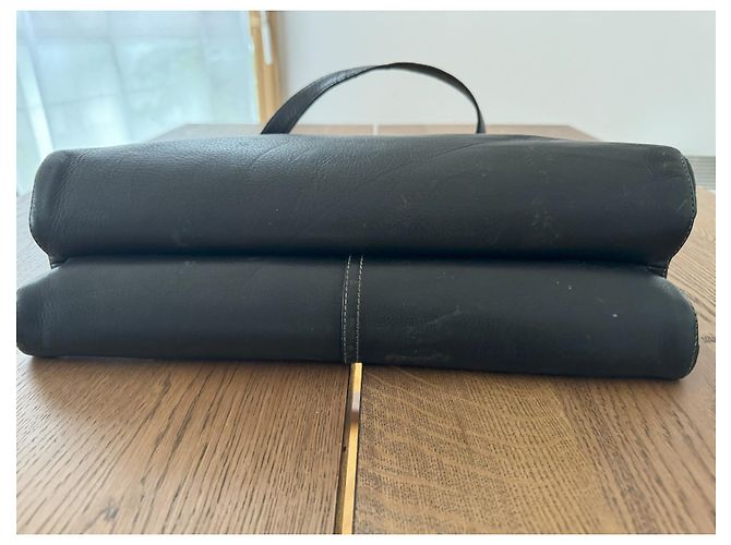 Borsa in pelle nera Christian Dior Collection Jean Pocket Nero - vista 4