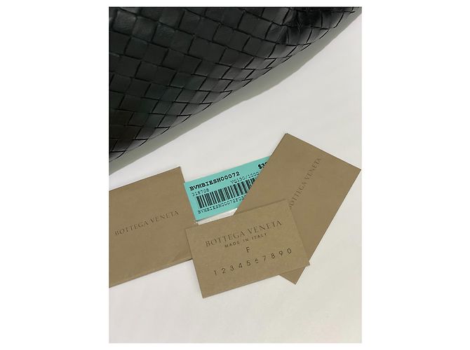 Bottega Veneta Borsa Roma Intrecciato Nappa Media Nera Nero - vista 17