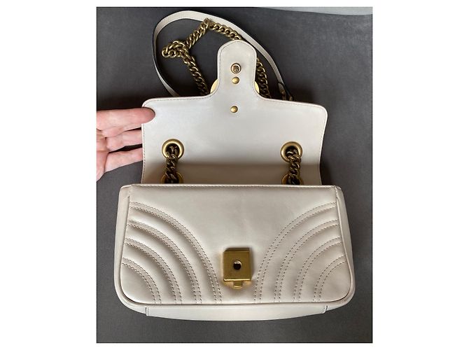 Gucci Borsa GG Marmont Flap Mini - vista 11