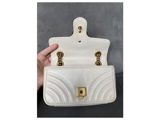 Gucci Borsa GG Marmont Flap Mini - vista 12