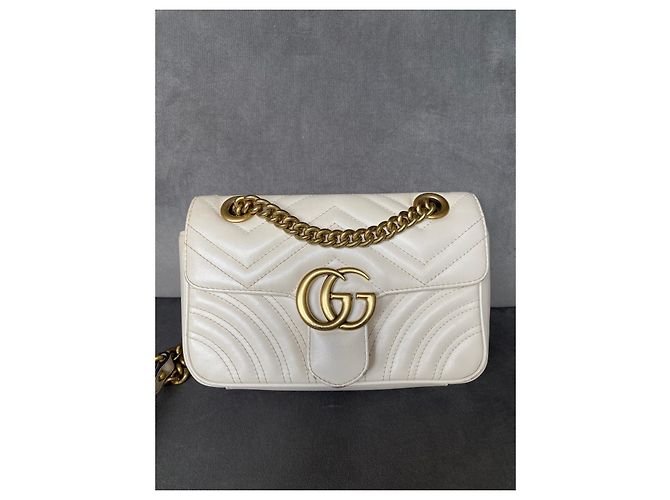 Gucci Borsa GG Marmont Flap Mini - vista 3