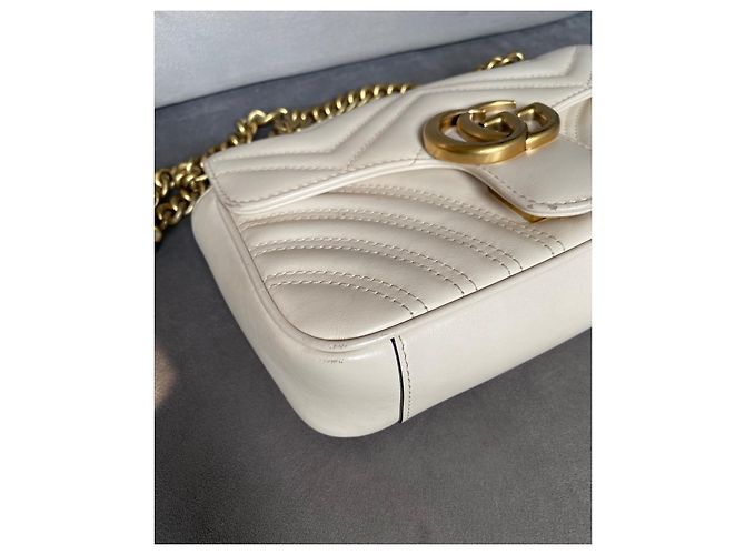 Gucci Borsa GG Marmont Flap Mini - vista 5