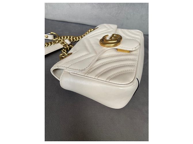 Gucci Borsa GG Marmont Flap Mini - vista 7